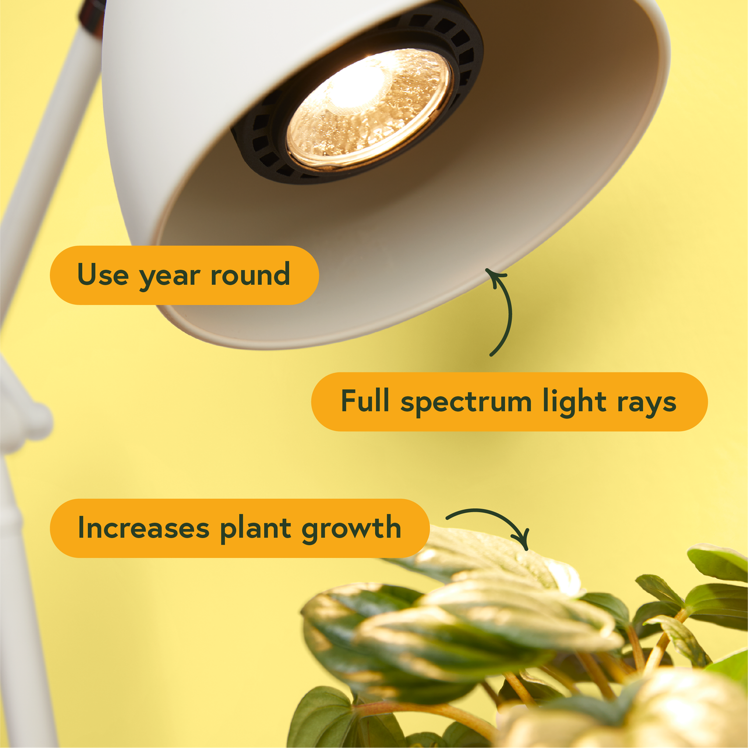 Instant Sun LED Grow Light Bulb 11W