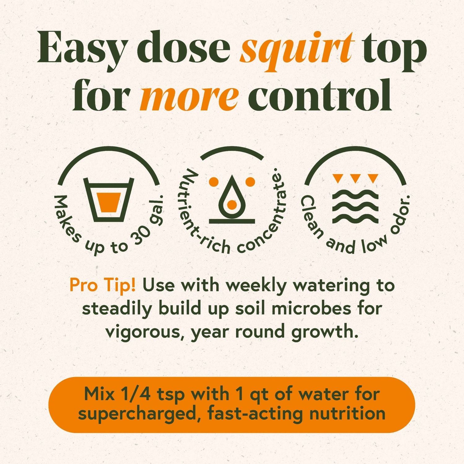 Grow Organic Plant Food Concentrate 8 oz