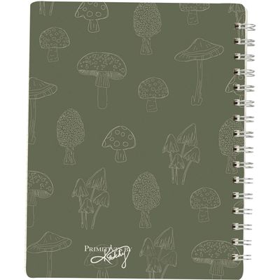 Mushrooms Spiral Notebook