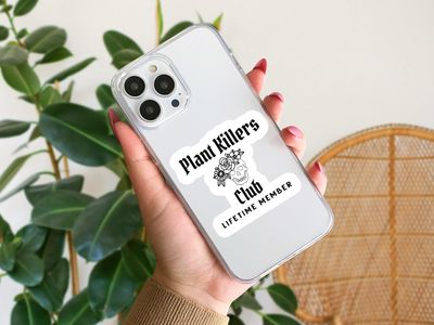 Plant Killers Club Sticker