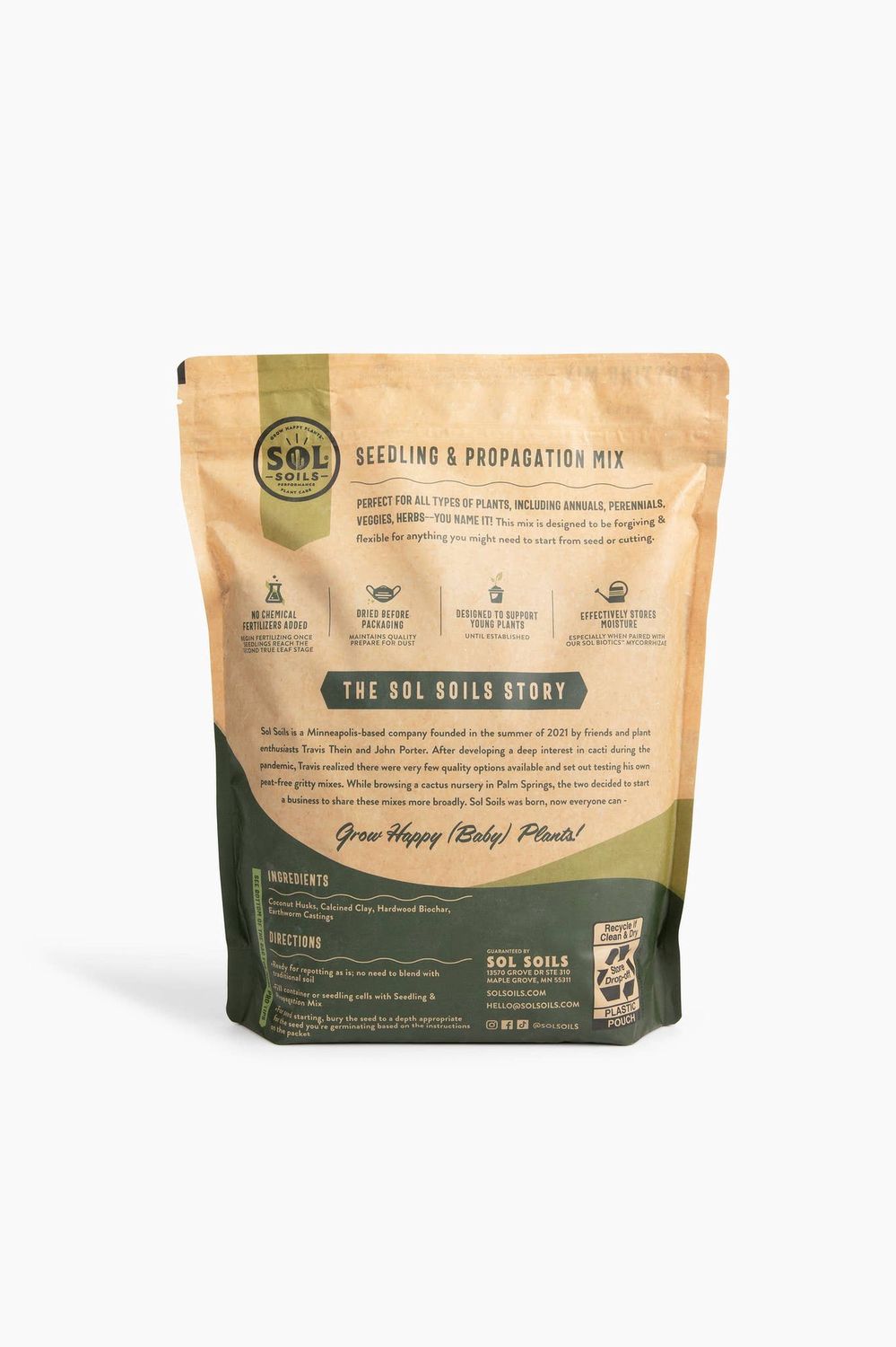 Soil (1Gal) Seedling &amp; Propagation Mix: 1 Gallon (4 quarts)