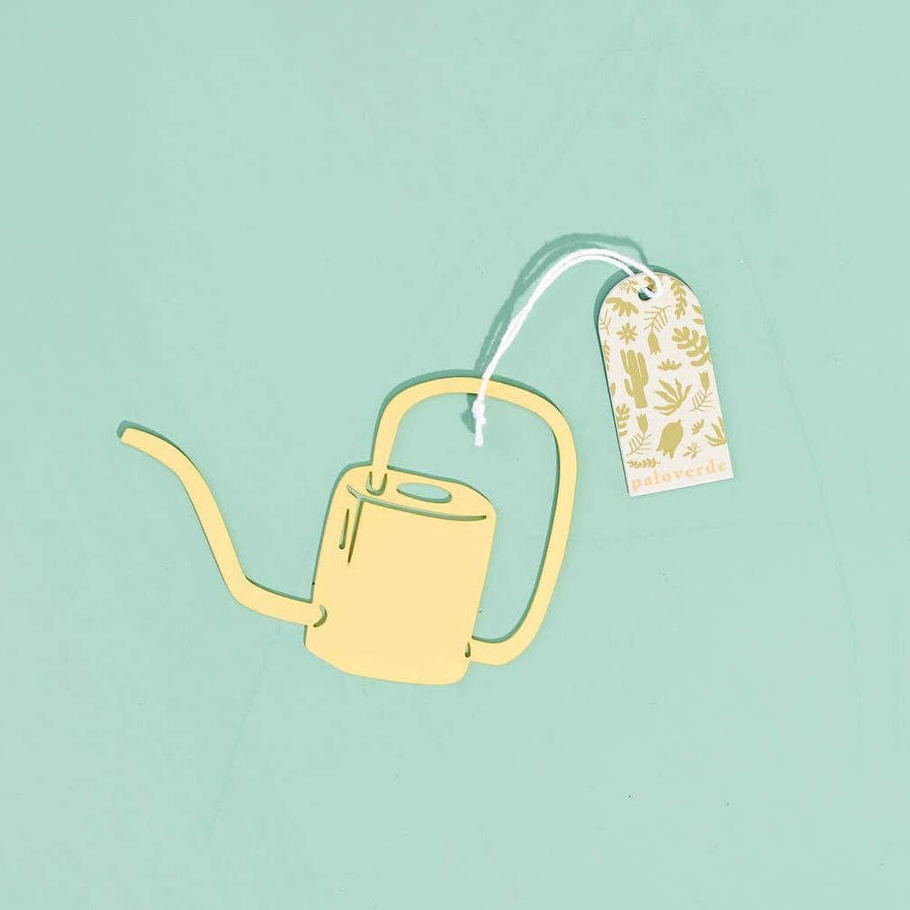 Watering Can - Brass Christmas Ornament