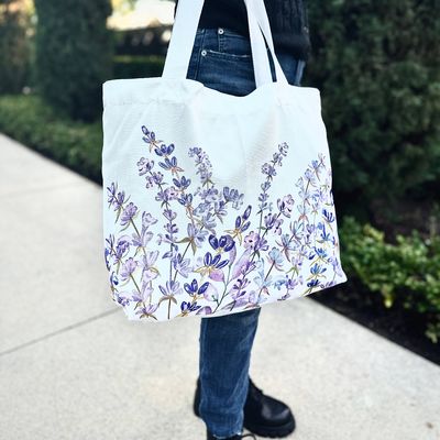 Lavender Tote Bag