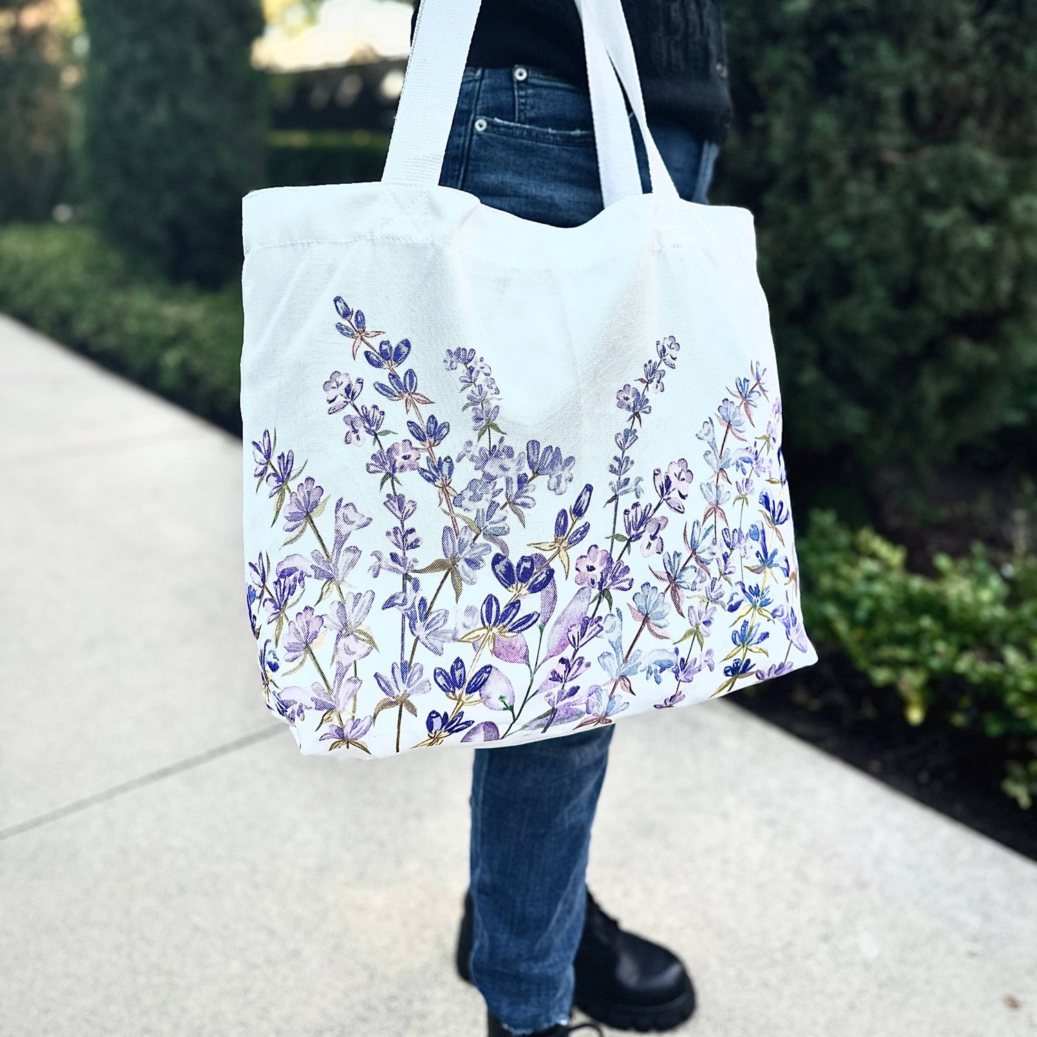 Lavender Tote Bag