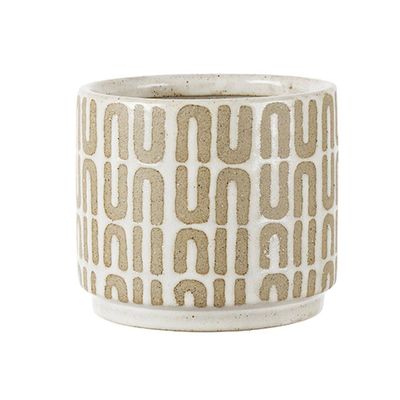 Truu Design Arches Ceramic Planter - 6.5" D x6"H