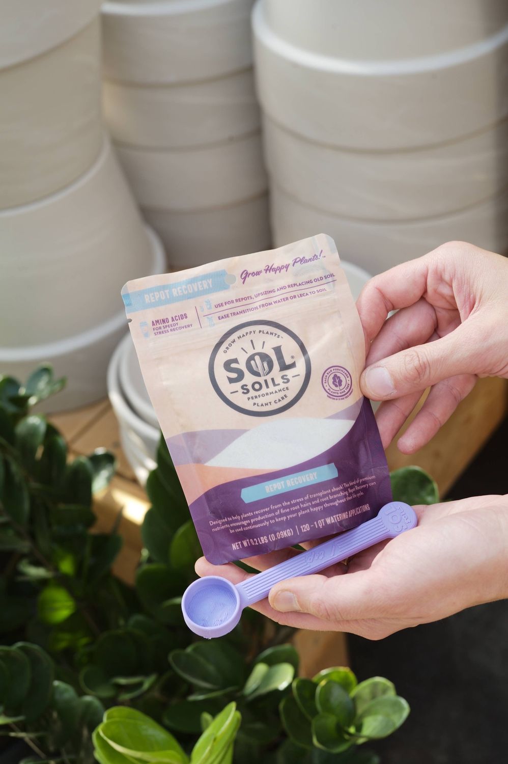 Sol Biotics - Repot Recovery - Repotting Shock Treatment