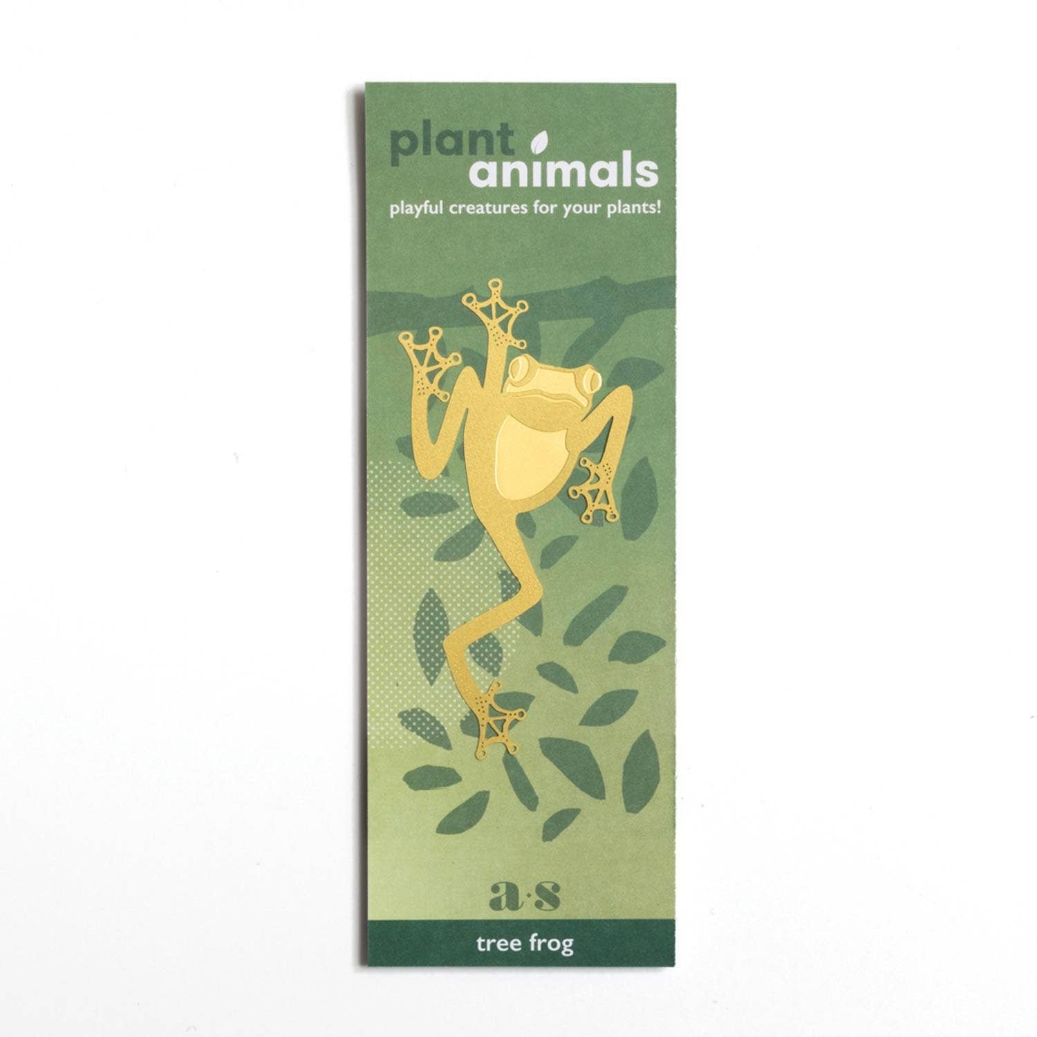 Plant Animal - Tree Frog, Houseplant Decoration