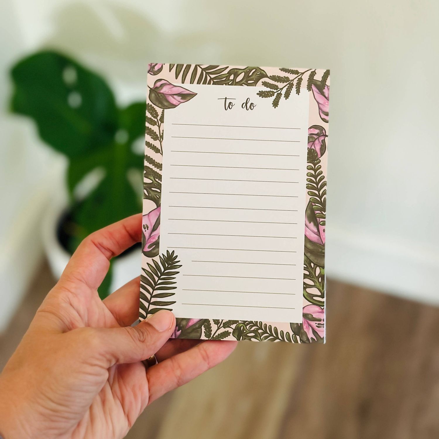 Notepad - House Plant Lined