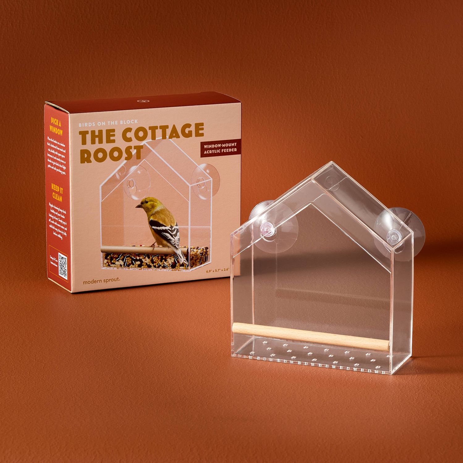 Birds on the Block - Bird Feeders: Cottage Roost