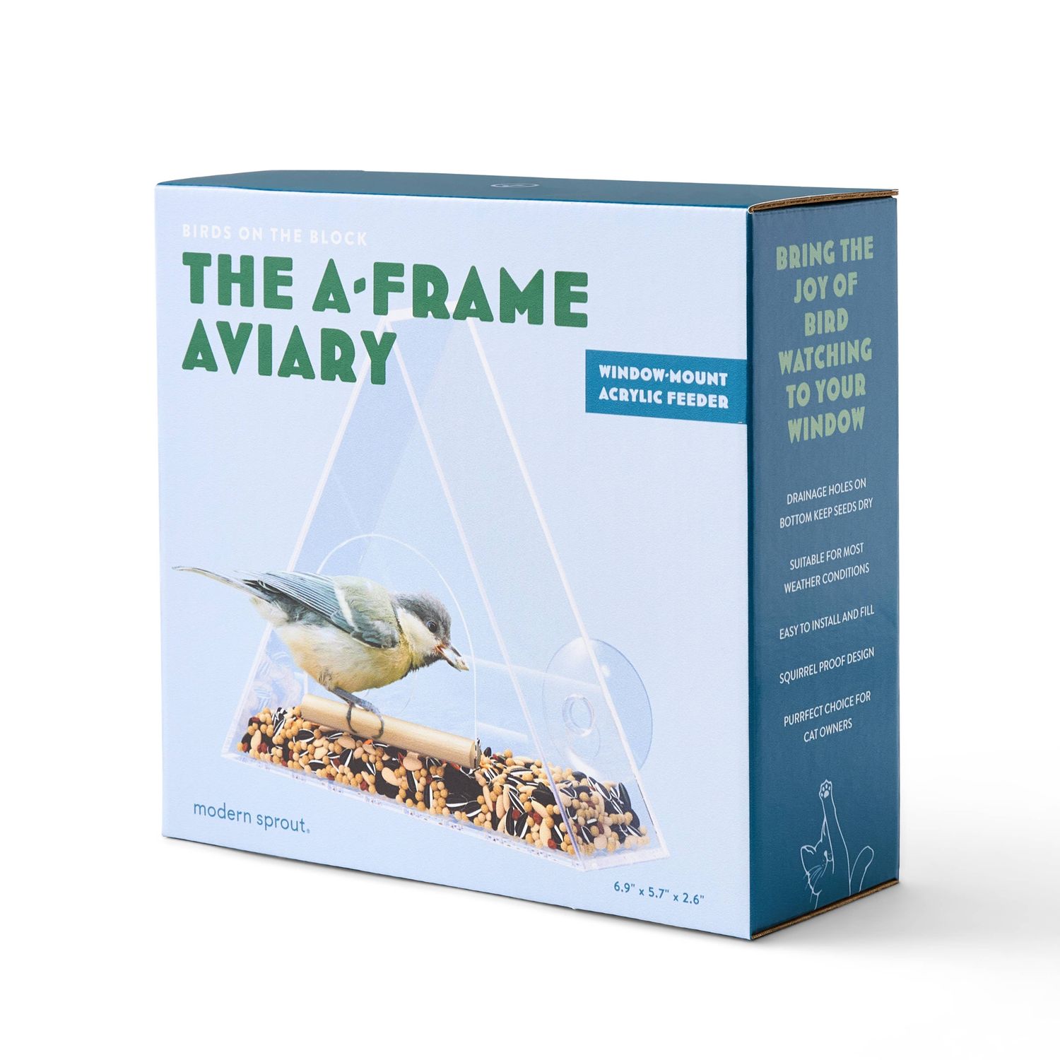 Birds on the Block - Bird Feeders: Cottage Roost