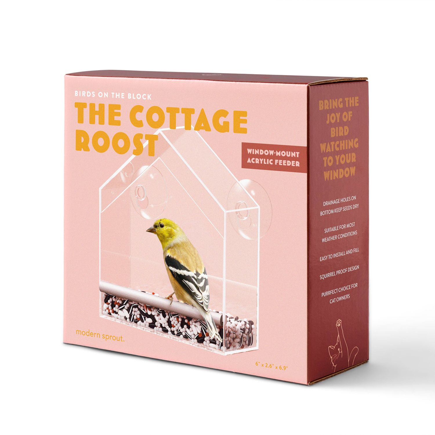 Birds on the Block - Bird Feeders: Mod Perch