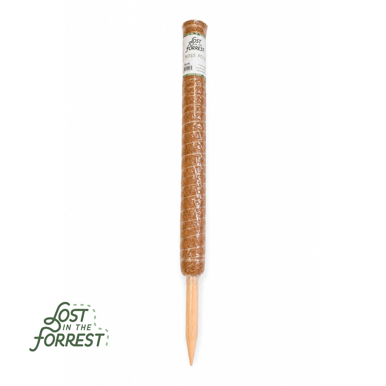 Stackable Coir Pole: 24"