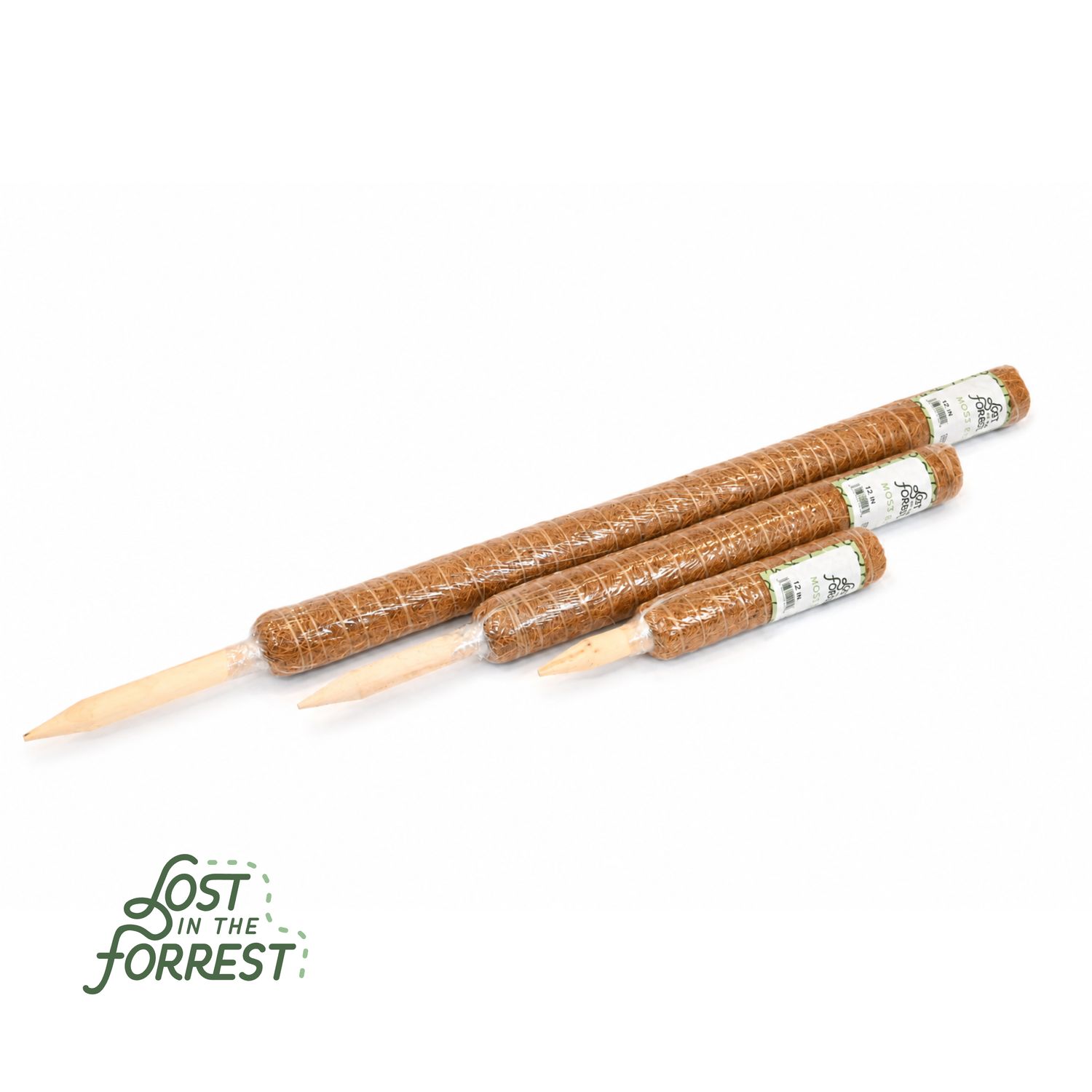 Stackable Coir Pole: 24"