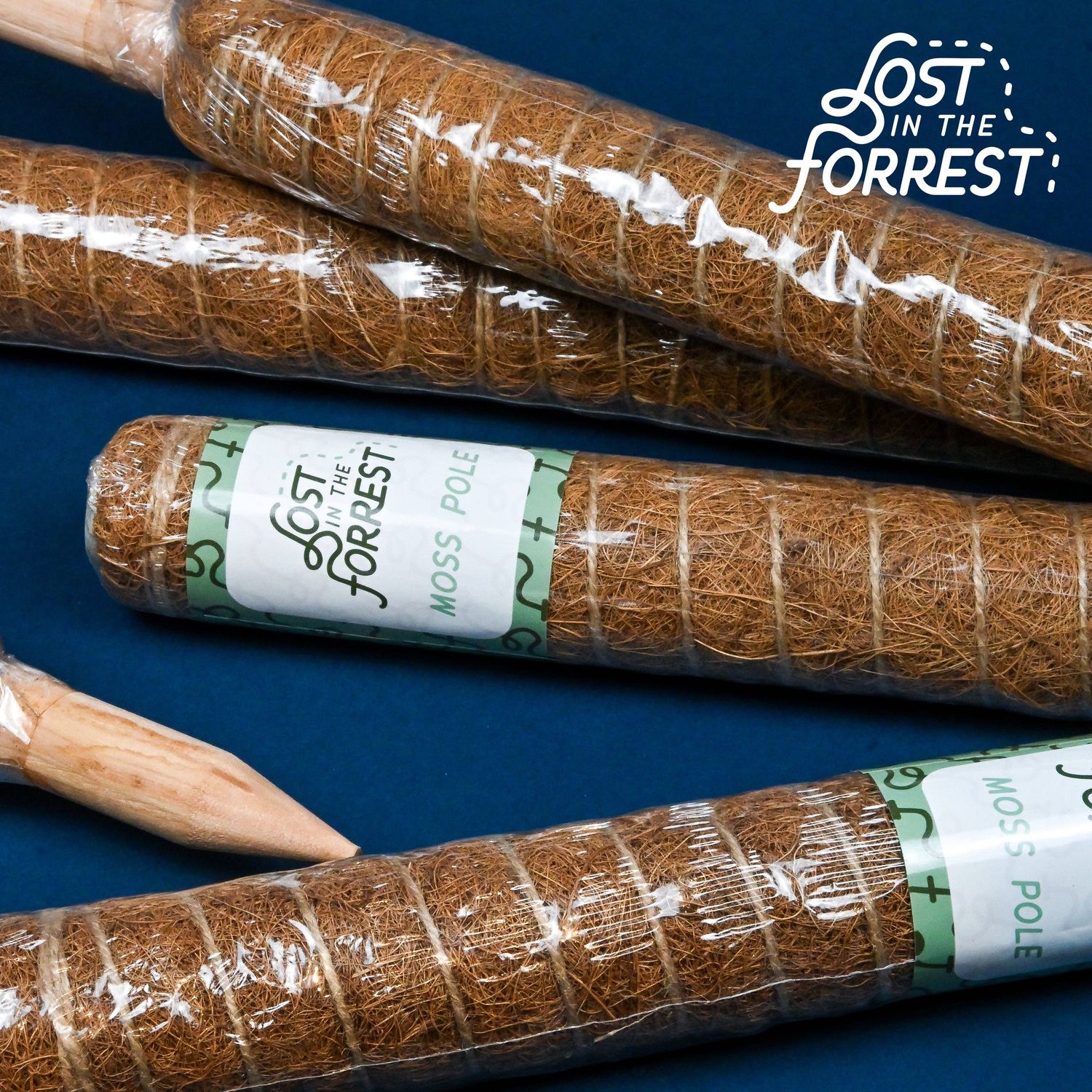 Stackable Coir Pole: 24"