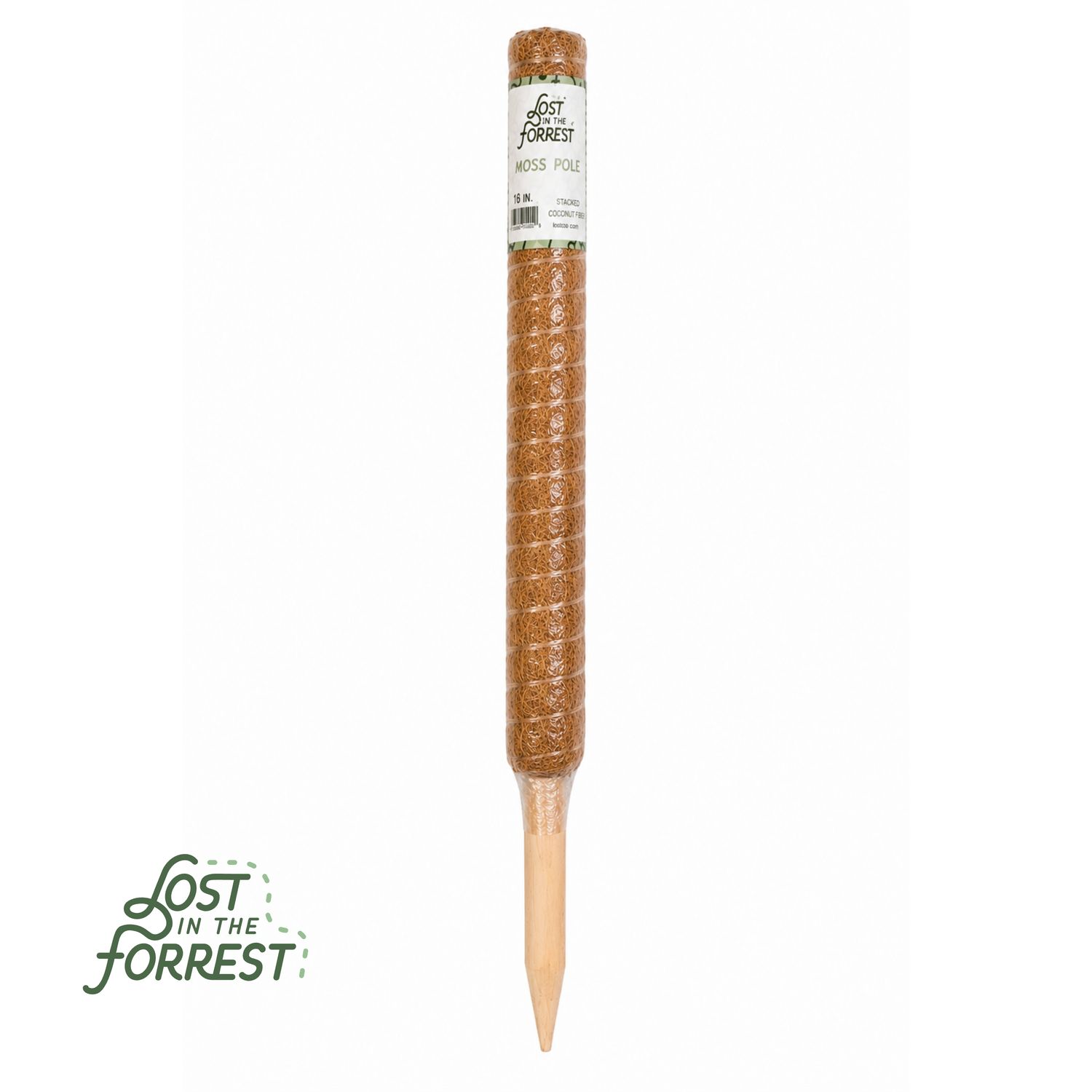 Stackable Coir Pole: 24"