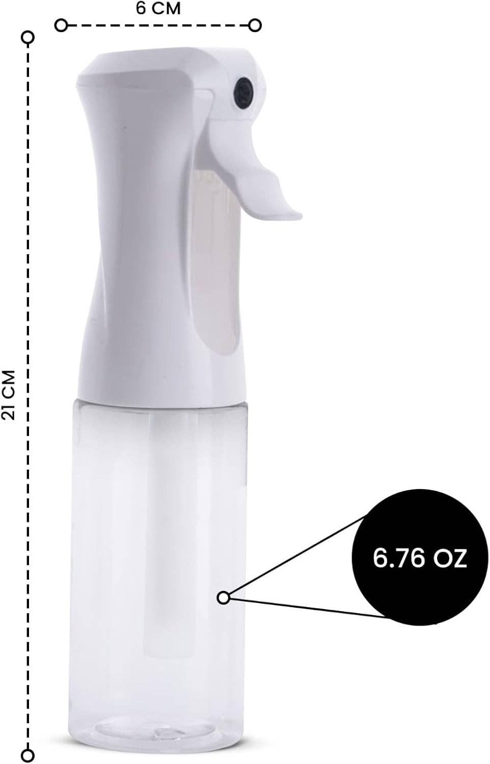 Continuous Spray Bottle  (200ml/6.7 oz) Clear