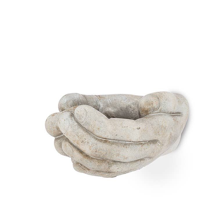 Cupping Hands Wall Planter
