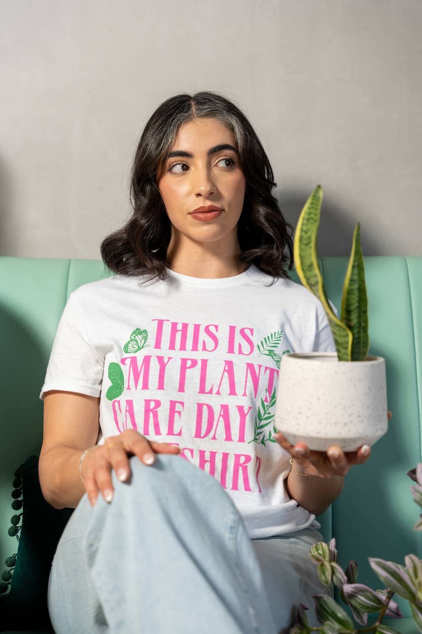 Plant Care Day T-Shirt: L