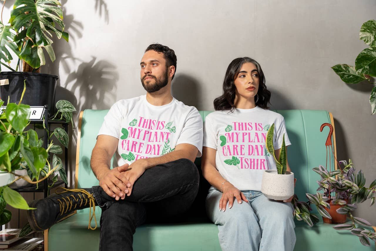 Plant Care Day T-Shirt: L