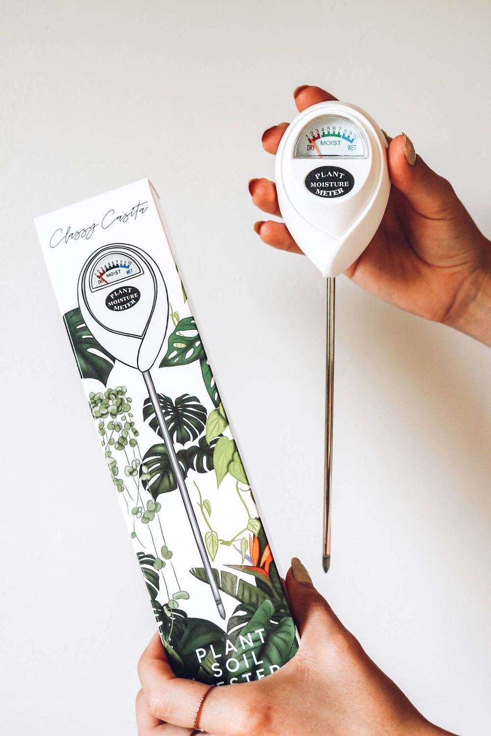 Moisture Meter White