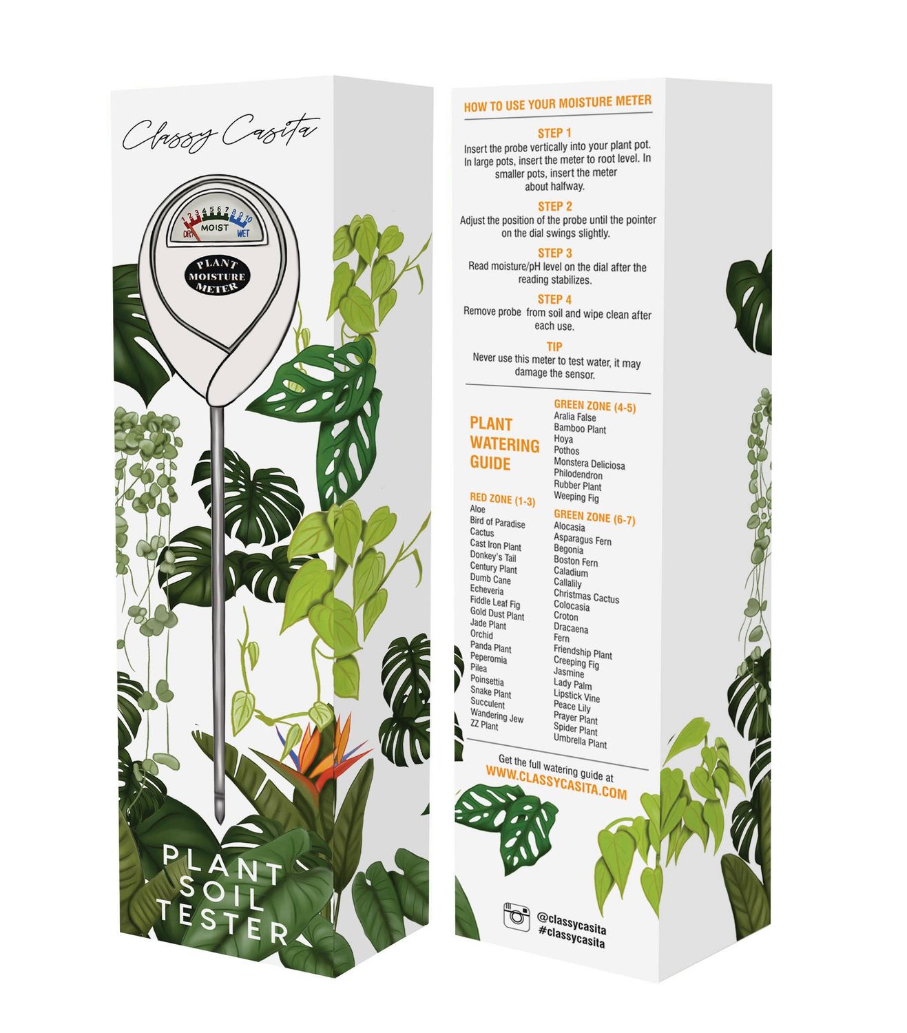 Moisture Meter White
