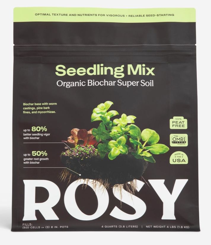 Rosy Soil - Seedling and Propagation Mix - 4 quarts