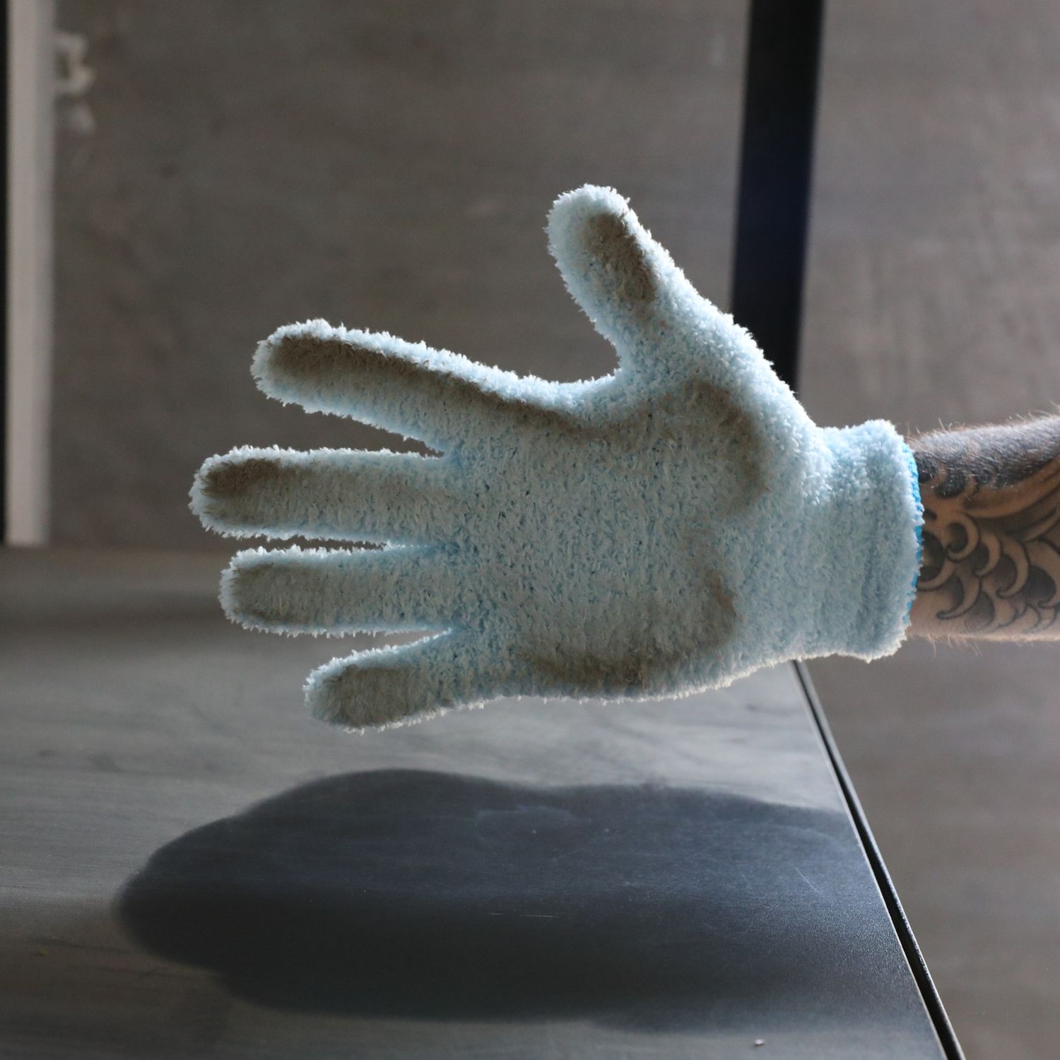 2 Microfiber Gloves – Reusable Leaf-Shining Gloves for Plants: Green