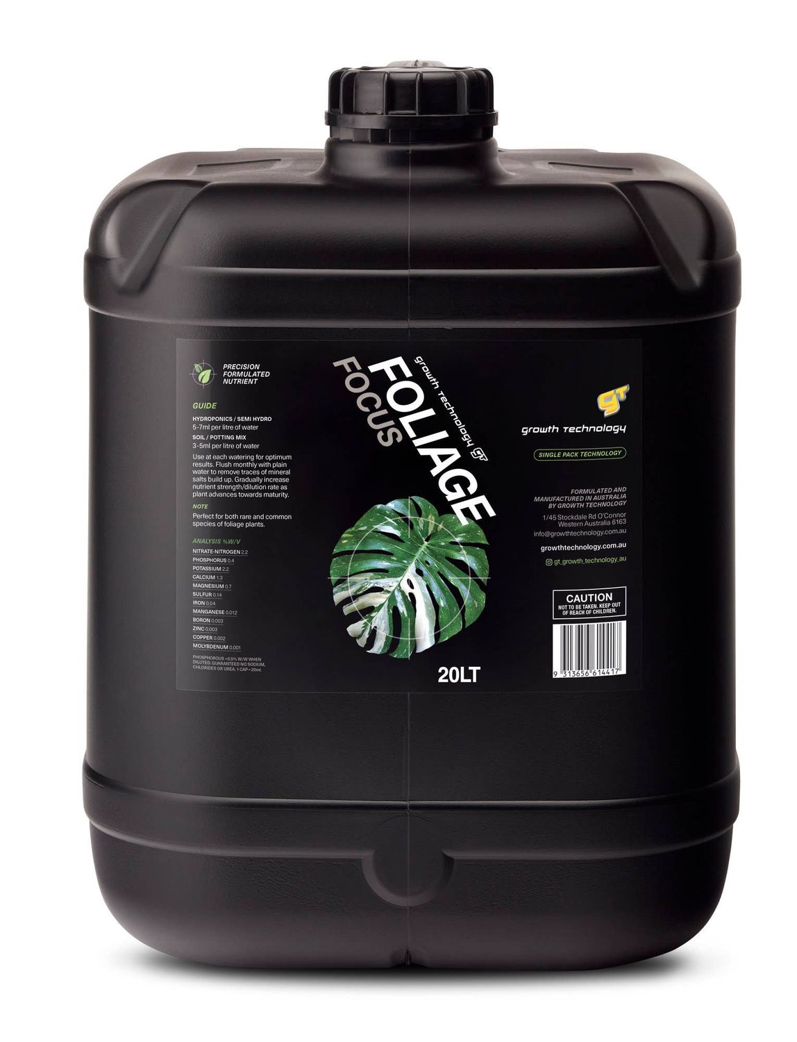 Growth Technology GT Focus Plant Nutrients (1 Litre Size): 1 Litre / Orchid Bloom