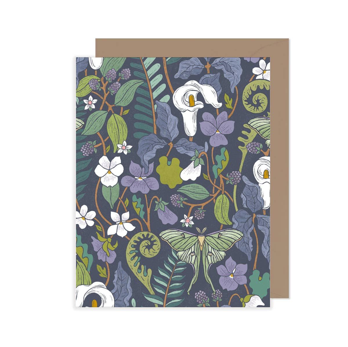 Woodland Bramble Greeting Card