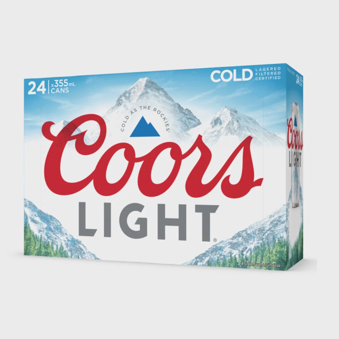 COORS LIGHT 24 CAN