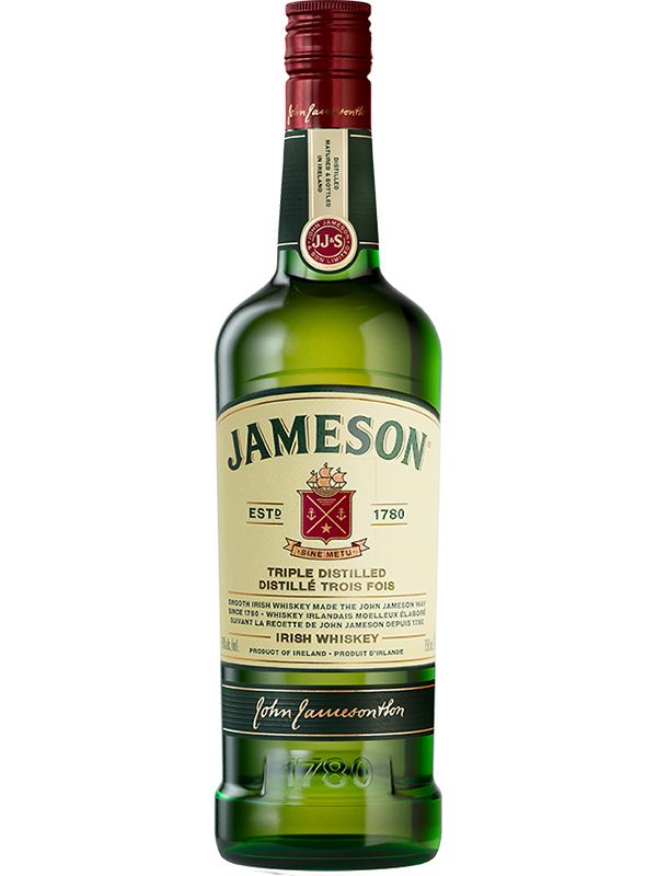 JAMESON IRISH WHISKY 750ML