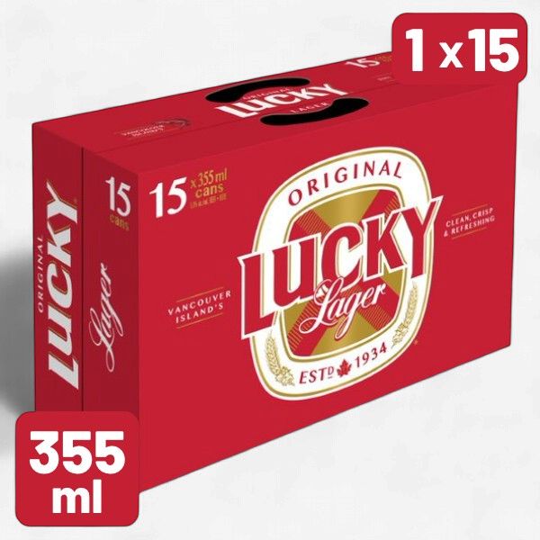 LUCKY LAGER 15 CAN