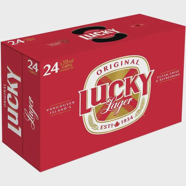 355ML Lucky Lager 24 Can Ctn
