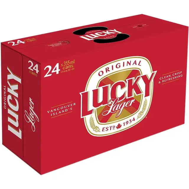 355ML Lucky Lager 24 Can Ctn