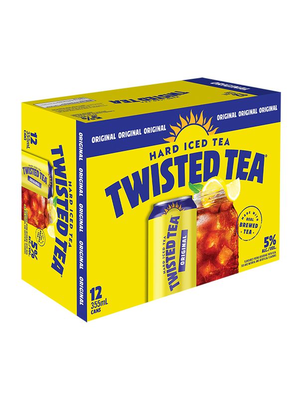 TWISTED TEA ORIGINAL HARD ICED TEA 12PKC