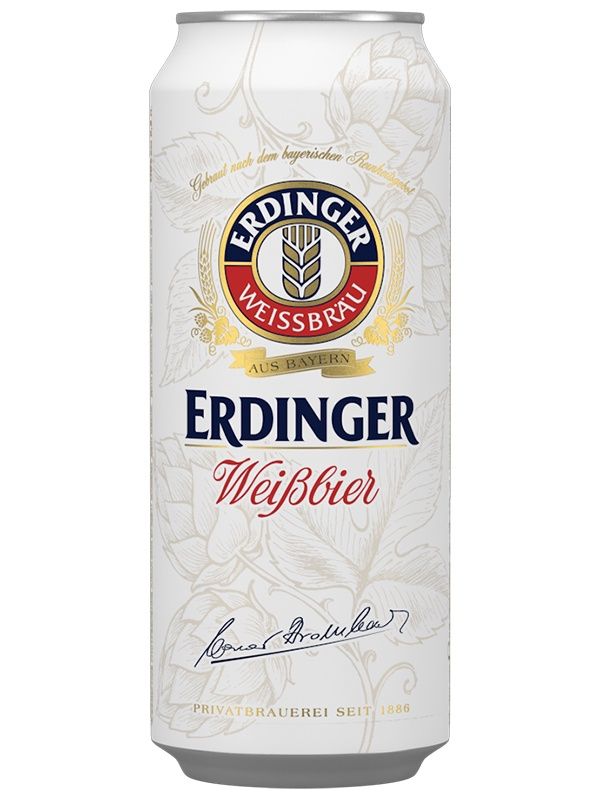 ERDINGER WEISSBIER 500ML CAN