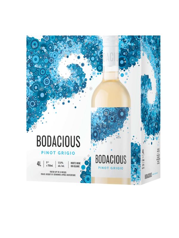 BODACIOUS PINOT GRIGIO 4L***4