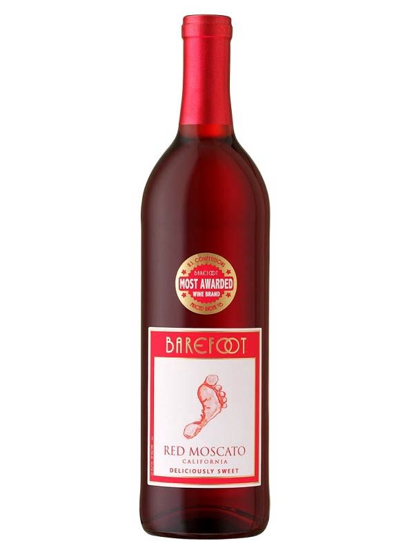 BAREFOOT RED MOSCATO