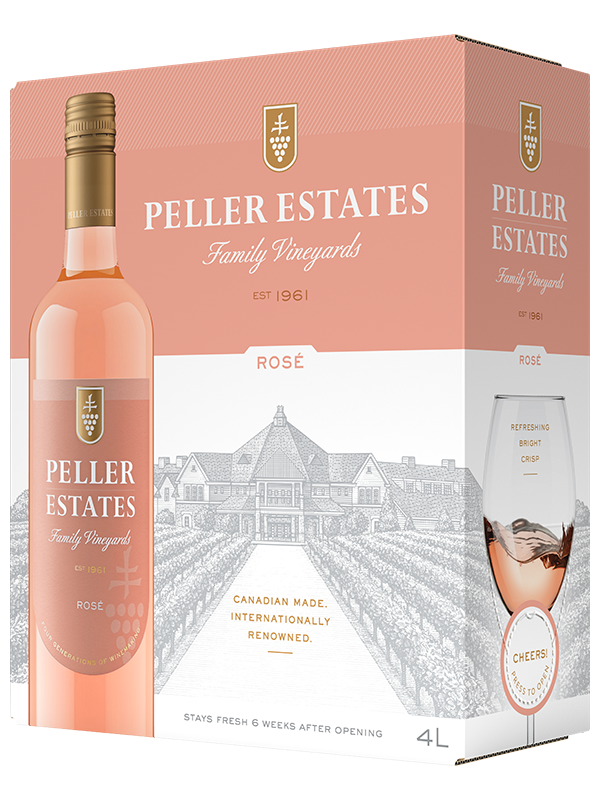PELLER FAMILY VINEYARDS PROP. RE. ROSE