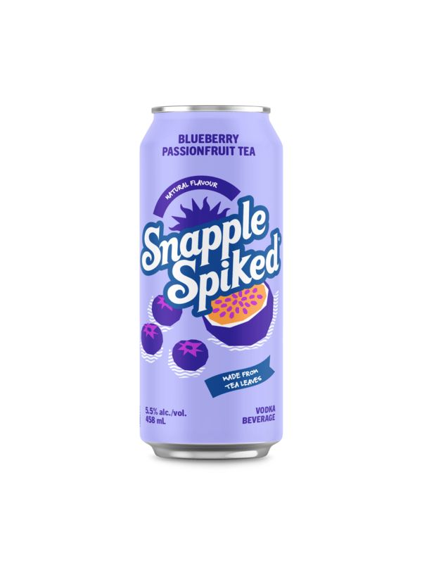 SNAPPLE BLUEBERRY PASSIONFRUIT 458ML DOM