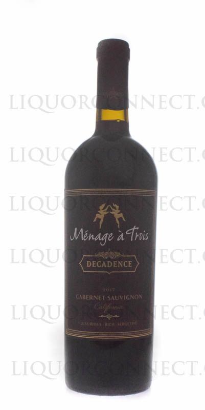MENAGE A TROIS DECADENCE CAB SAUVIGNON **12