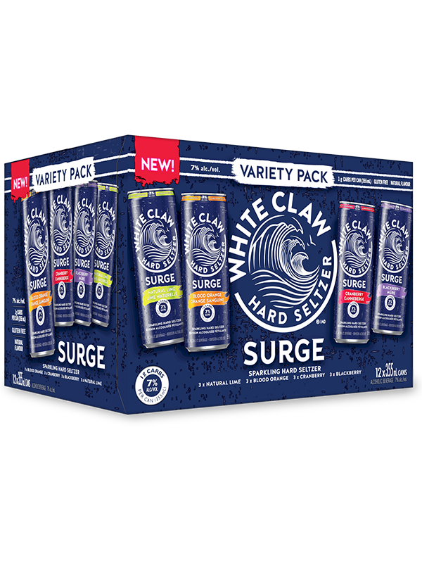 WHITE CLAW SURGE VARIETY PACK