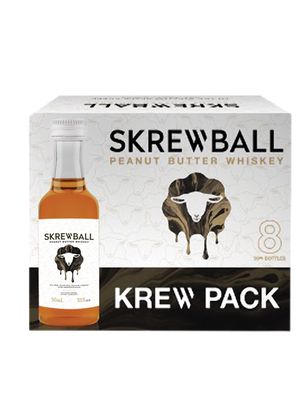 SKREWBALL PEANUT BUTTER WHISKEY KREWPACK