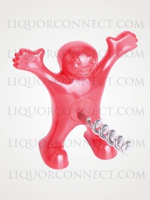 HAPPY MAN CORKSCREW OPENER