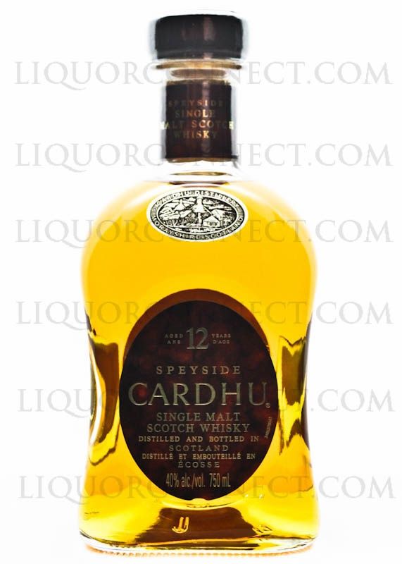 CARDHU 12 YEAR OLD SINGLE MALT WHISKY