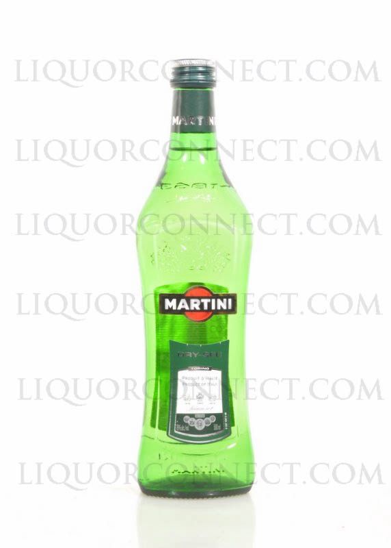 MARTINI X-DRY VERMOUTH.