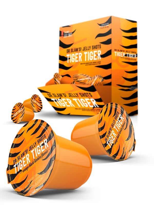 DR. SLAM'S JELLY SHOTS TIGER TIGER 50S