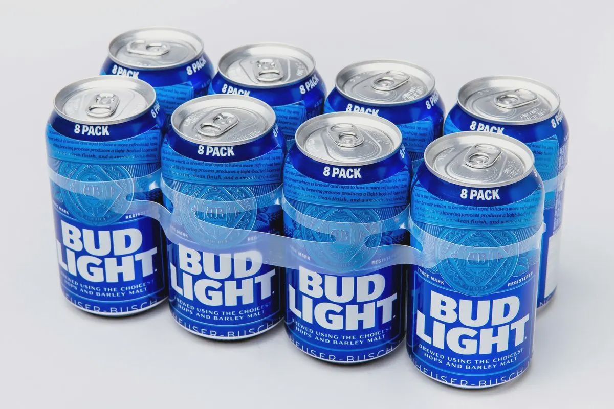 BUD LIGHT 8 CAN bl8, Size: 8 x 355 mL