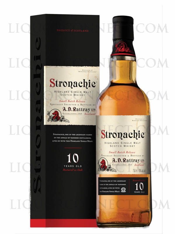 STRONACHIE 10 YR SINGLE HIGHLAND SCOTCH***6