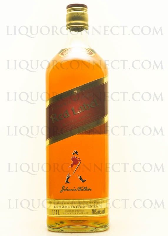 JOHNNIE WALKER RED LABEL..